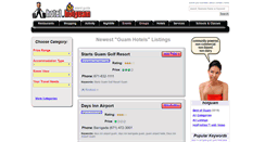 Desktop Screenshot of hotel.hotguam.com