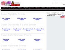 Tablet Screenshot of event.hotguam.com